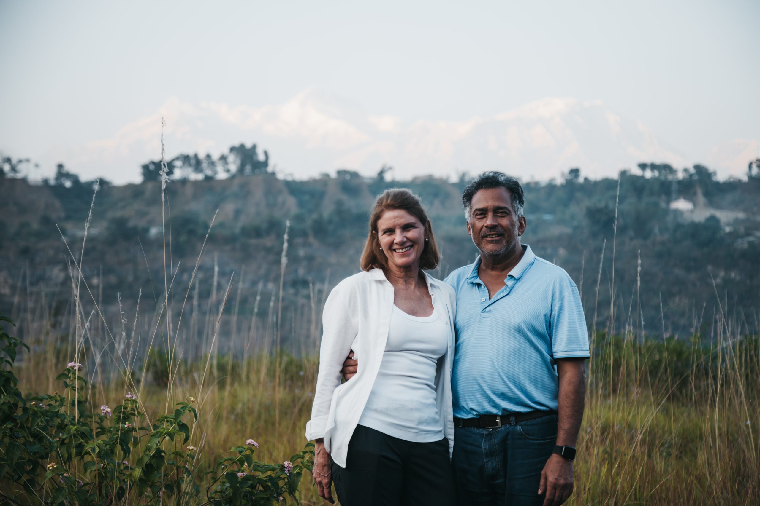 Steve & Robyn Raymond_Nepal Steve and Robyn Raymond, co-founders of 3 Angels Nepal