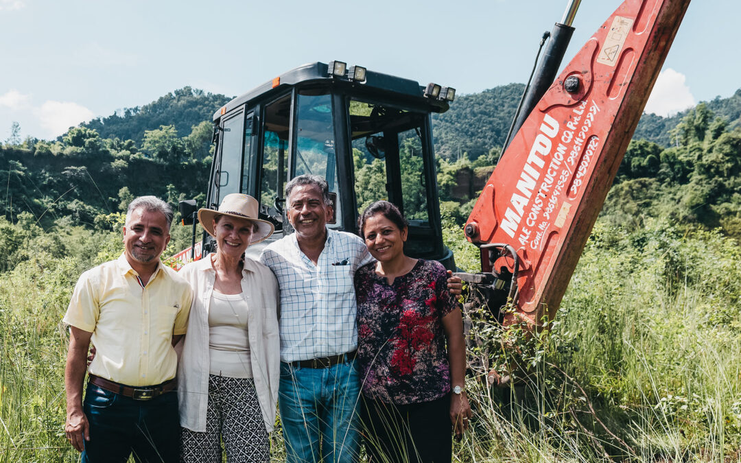 Big news: construction has started on The Pokhara Project!
